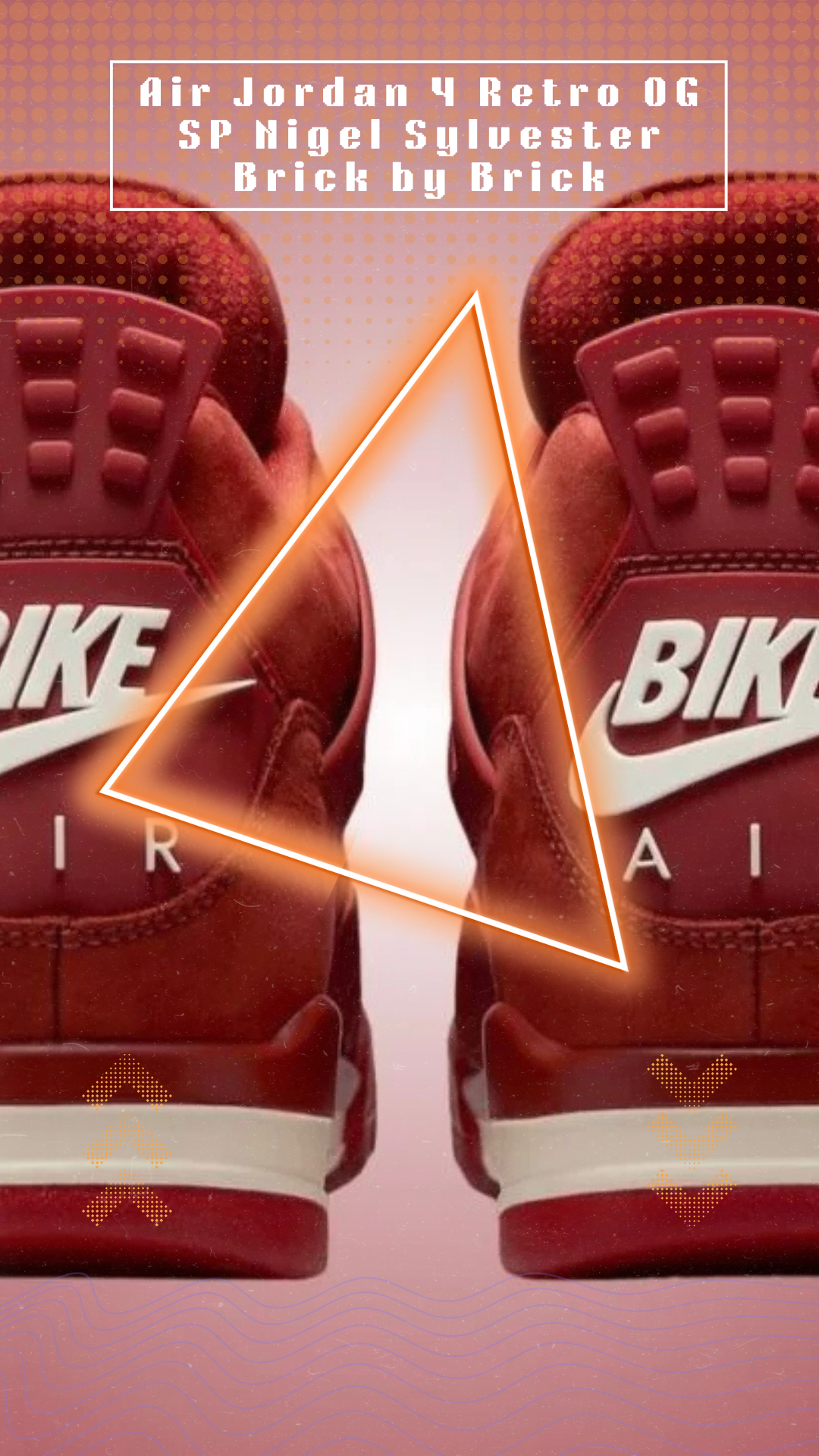 Air Jordan 4 Retro OG SP Nigel Sylvester Brick by Brick