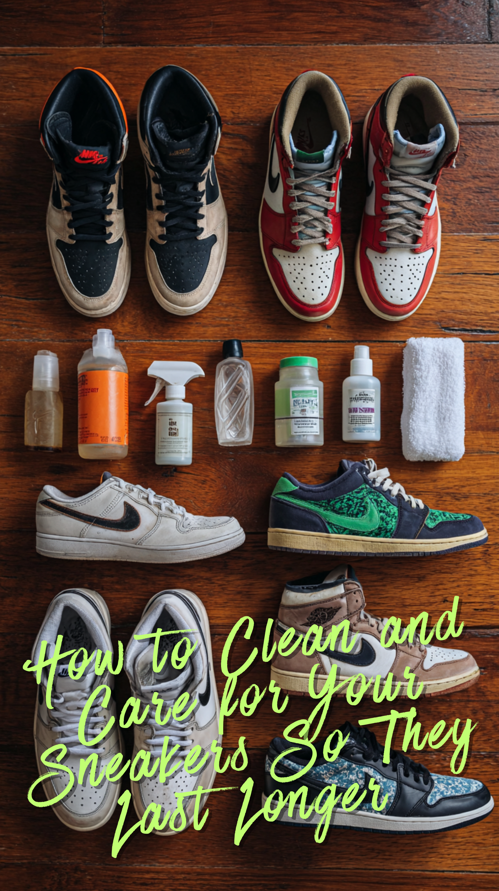 How to Clean and Care for Your Sneakers