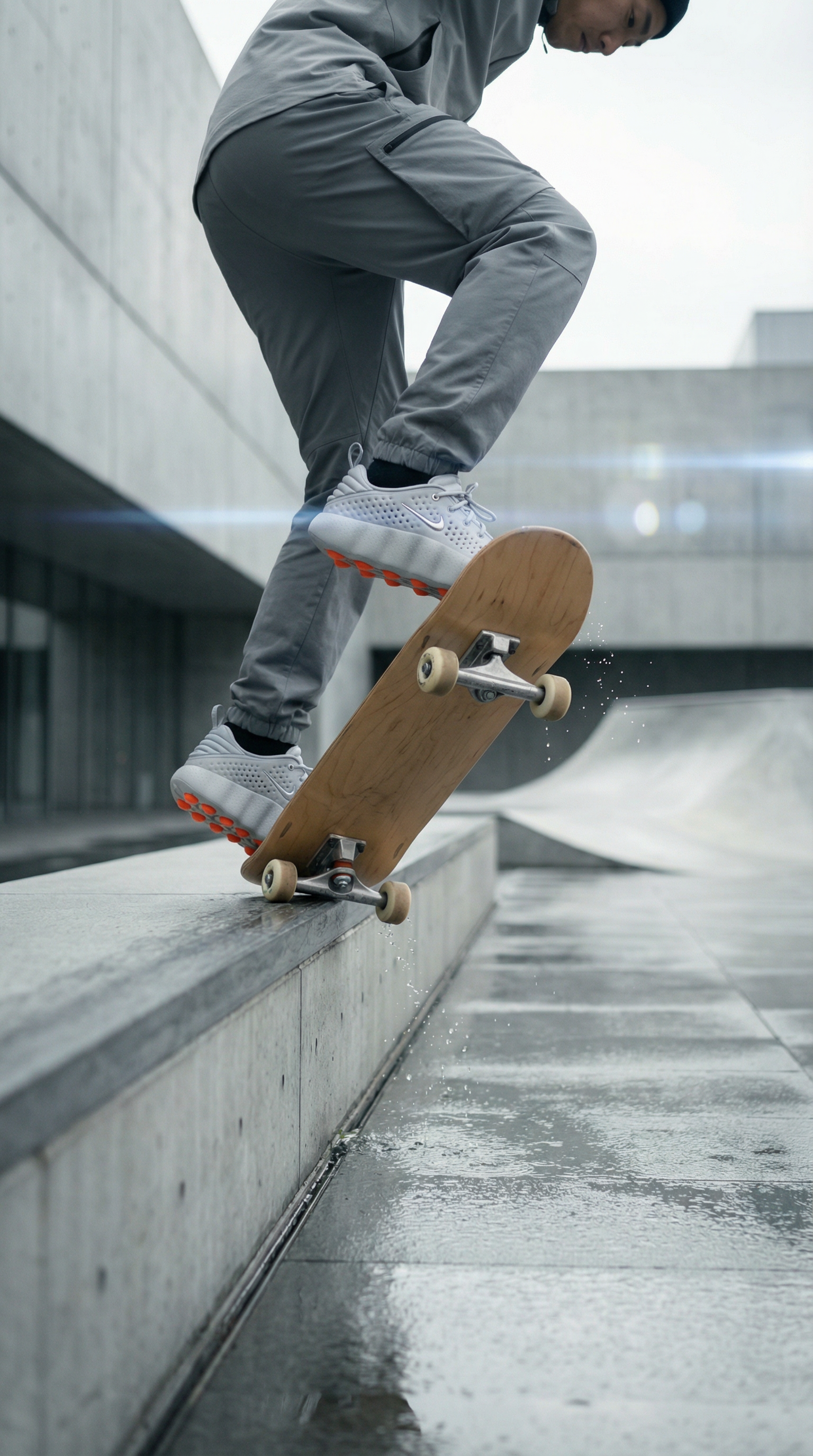 Nike Mind 002 Light Smoke Grey: Minimalist Nike design with everyday wearability