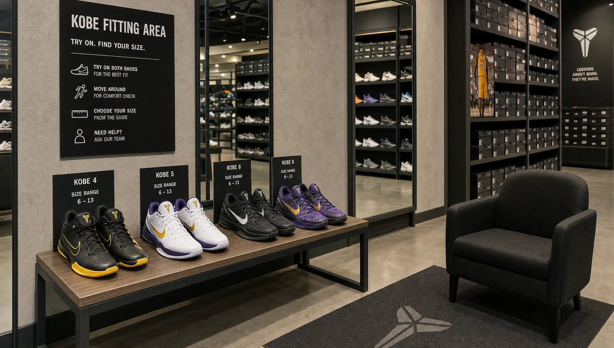 Nike Kobe Sizing Guide: How Kobe 4, 5, 6 and 8 Fit