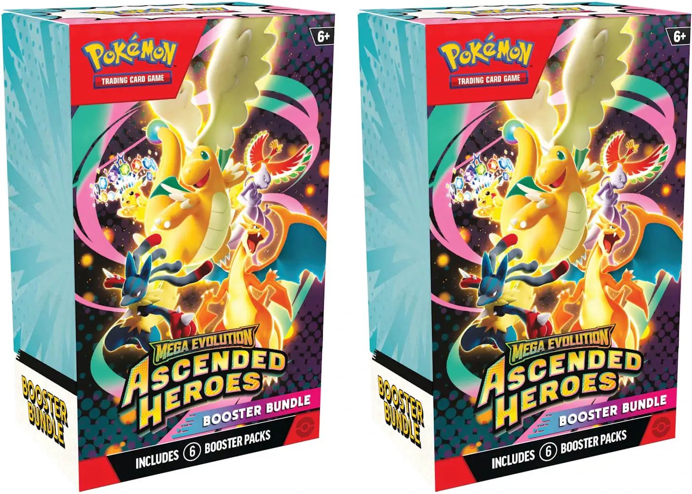 2026 Pokémon Mega Evolution Ascended Heroes Booster Bundle 2x Lot by Pokemon