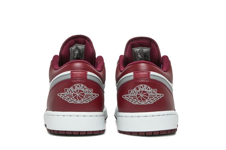 Jordan 1 Low White Bordeaux
