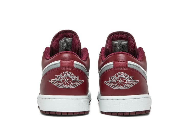 Jordan 1 Low White Bordeaux