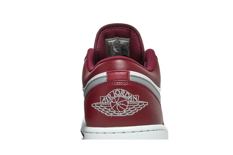Jordan 1 Low White Bordeaux