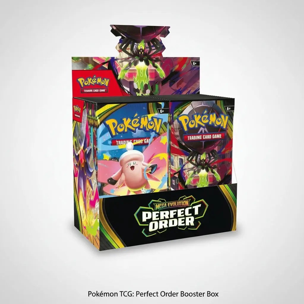 2026 Pokémon Mega Evolution Perfect Order Booster Box by Pokemon