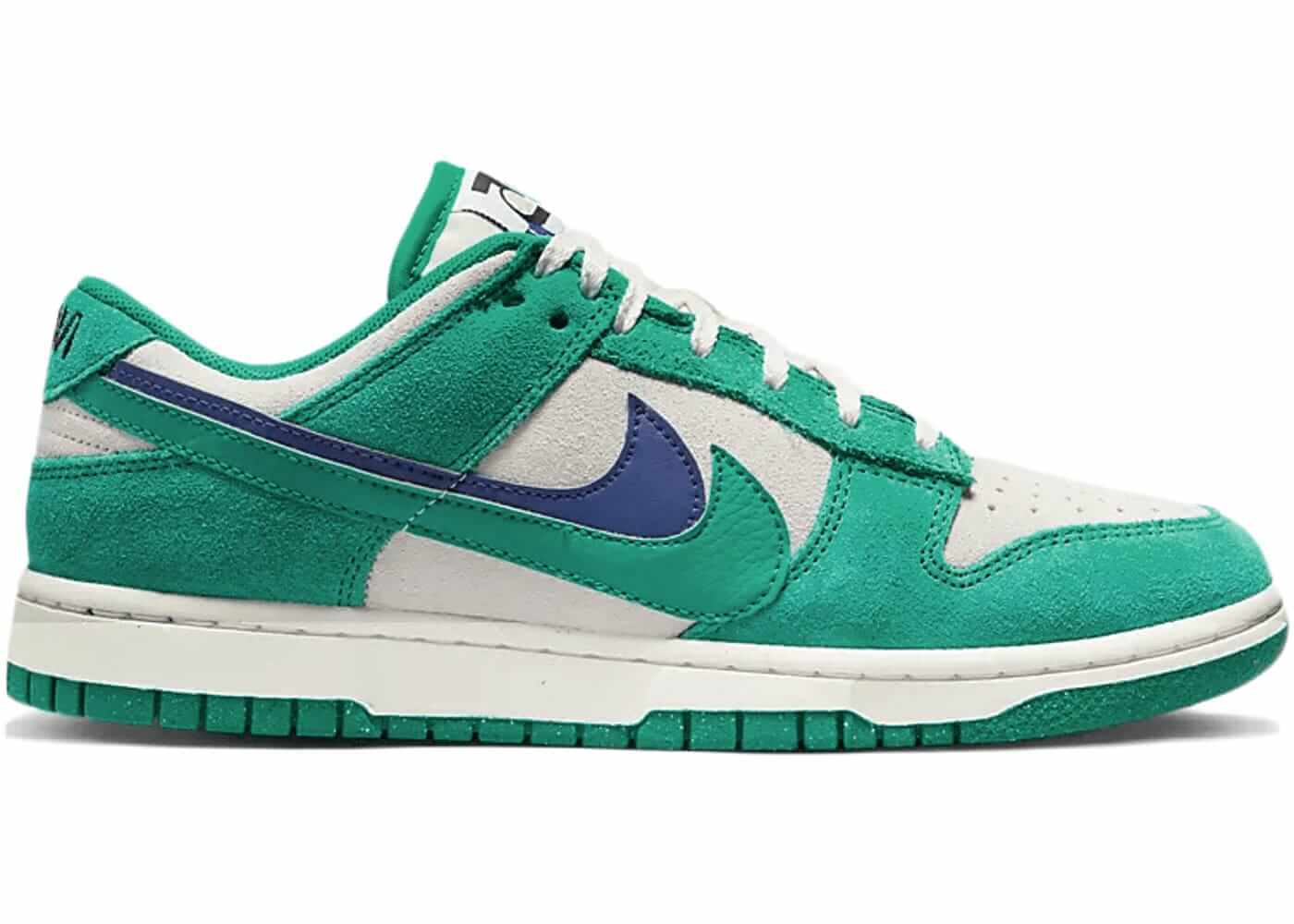 Nike Dunk Low SE 85 in Neptune Green for women, featuring a stylish design and premium suede. 100% authentic with fast shipping.