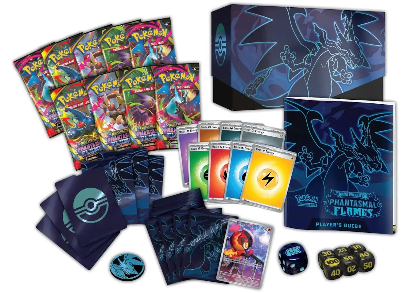 Pokemon Phantasmal Flames Elite Trainer Box 2025 Pokémon Mega Evolution by Pokemon