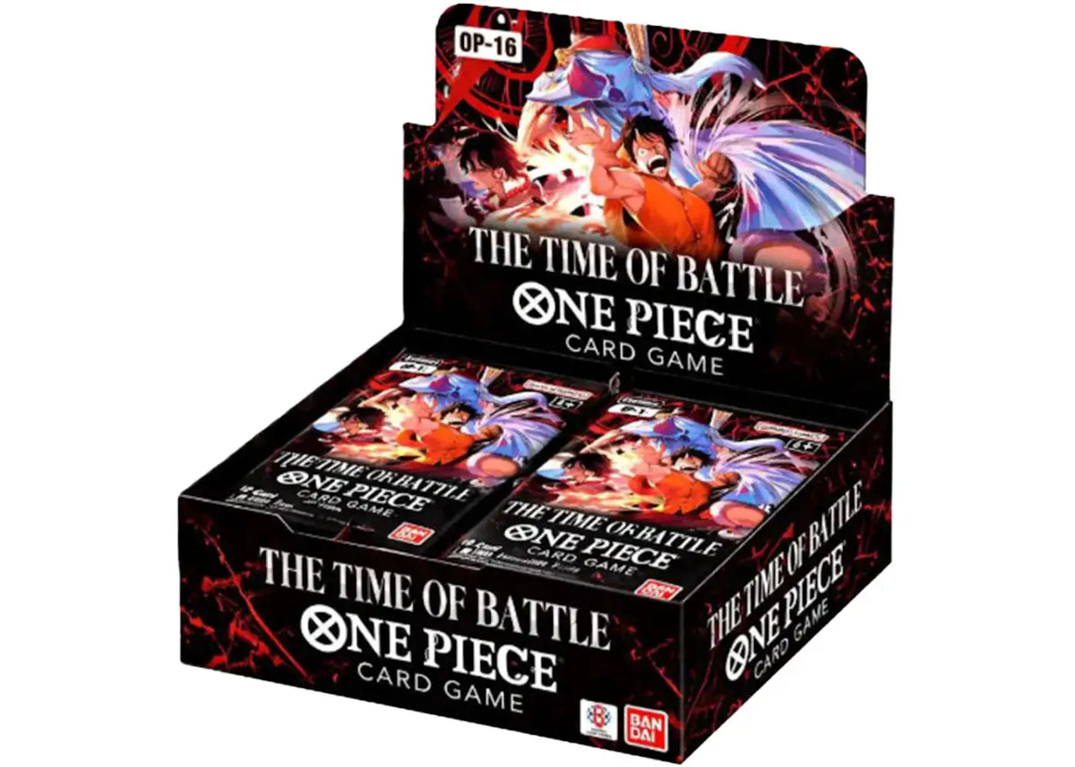 2026 Bandai One Piece The Time Of Battle (OP-16) Booster Box by Bandai