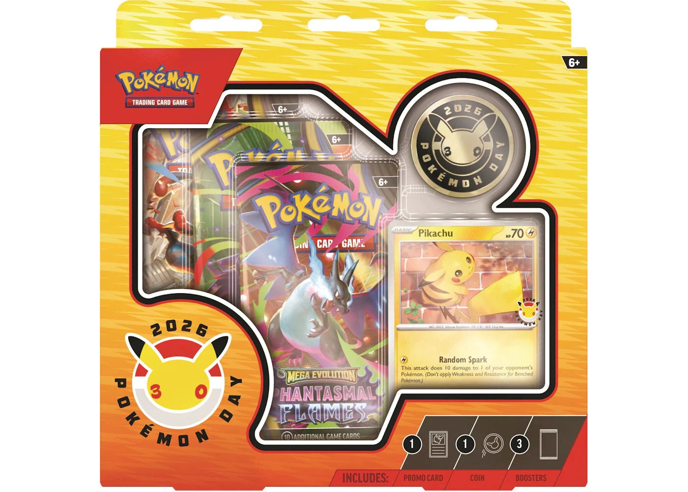 2026 Pokemon Day Pikachu Collection 30th Anniversary Edition for Display and Gifting - BigBoiSneakers