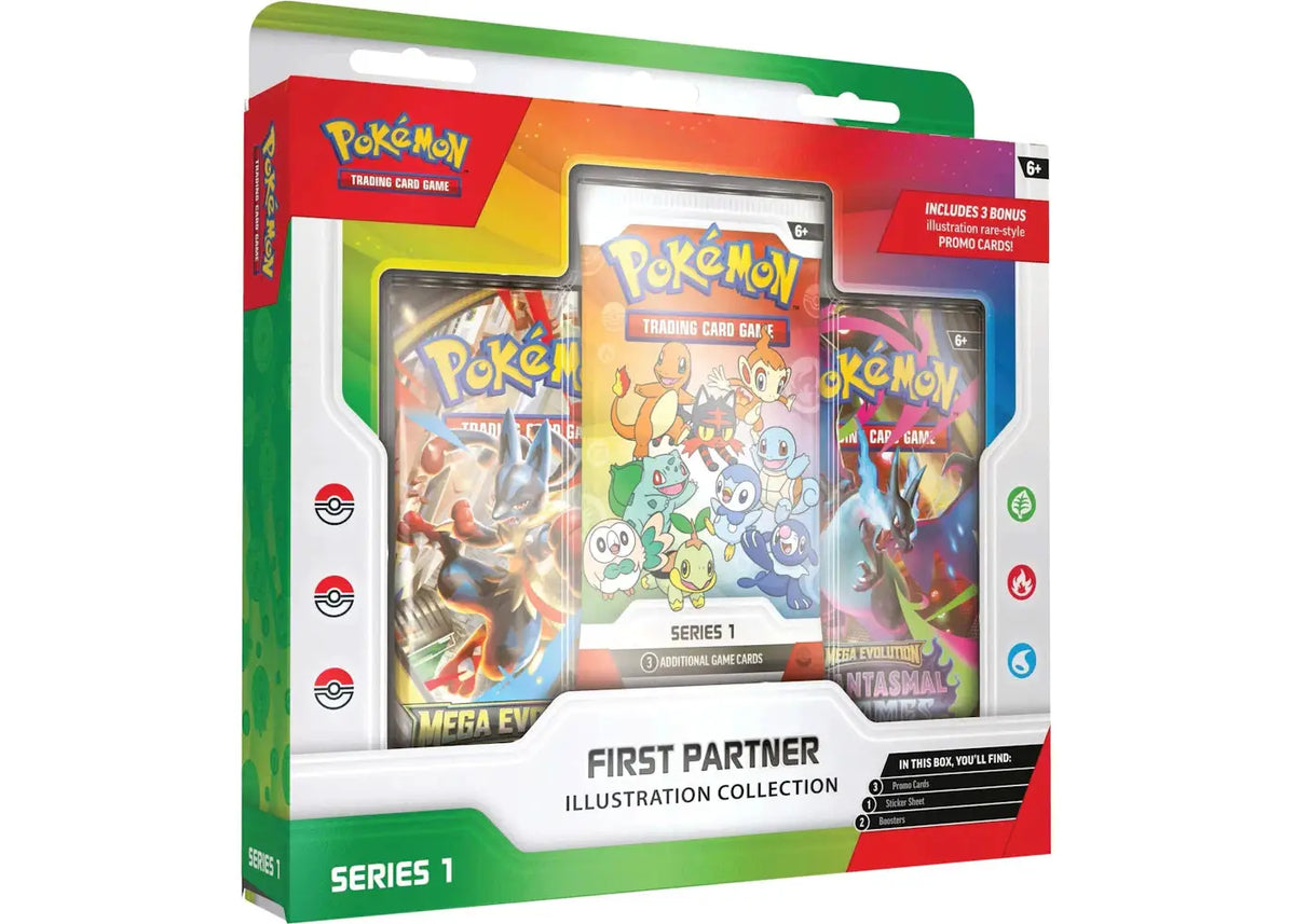2026 Pokémon First Partner Illustration Collection Series 1 Box by Pokemon