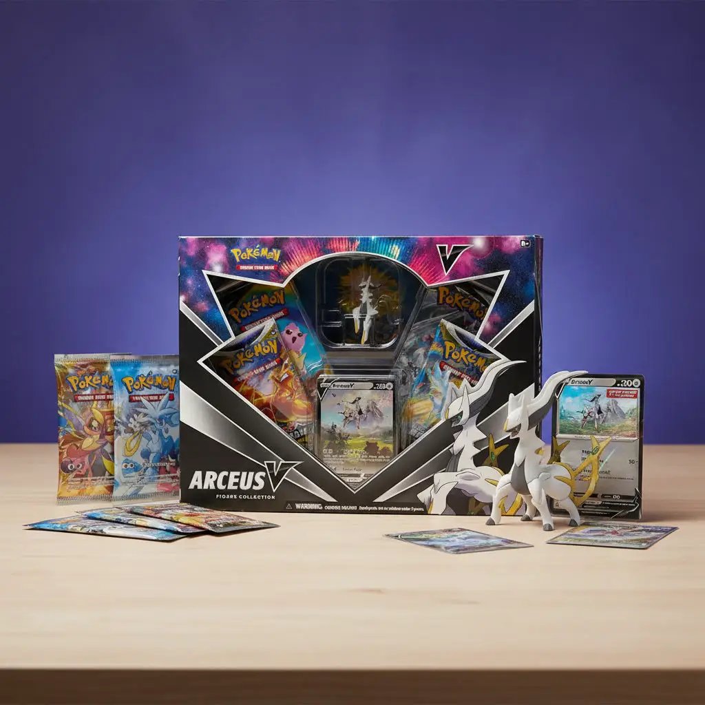 Pokémon TCG Sword & Shield Arceus V Figure Collection Box by Pokemon