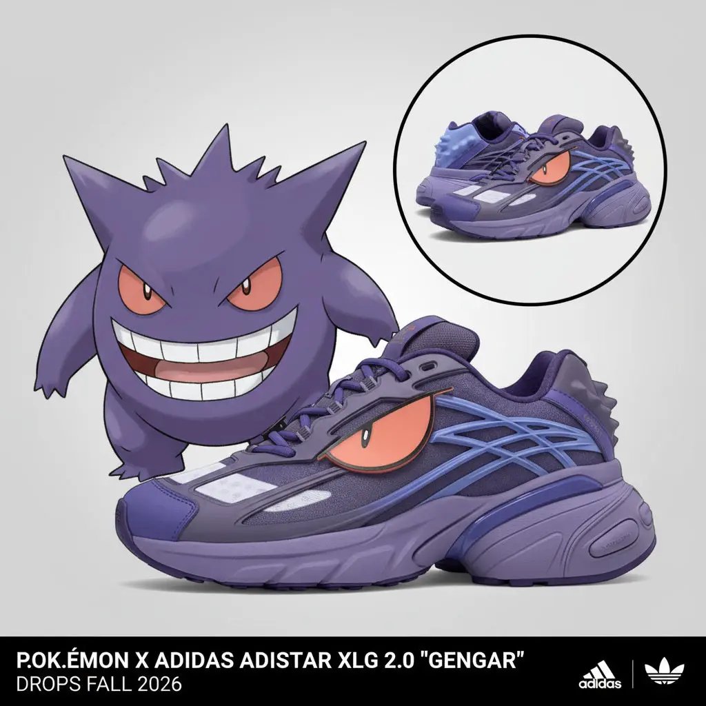 adidas Adistar XLG 2.0 Pokémon Gengar by adidas