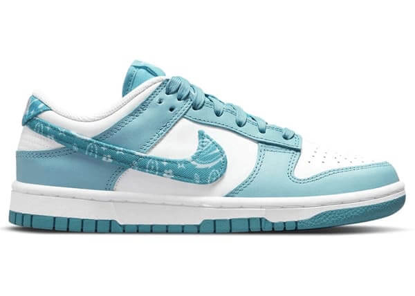 Nike Dunk Low Essential Paisley Pack Worn Blue (Women's) - BigBoiSneakers