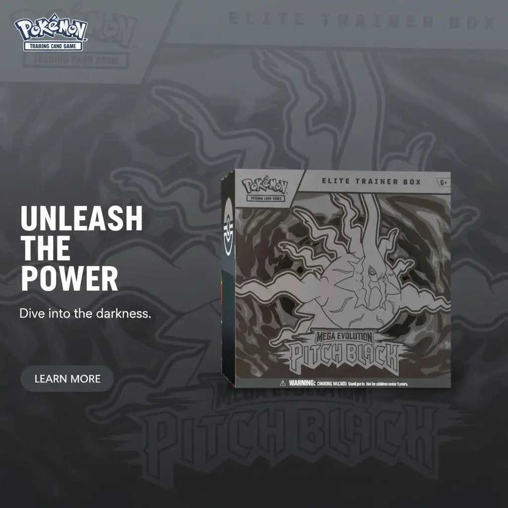 2026 Pokémon Mega Evolution Pitch Black Elite Trainer Box by Pokemon