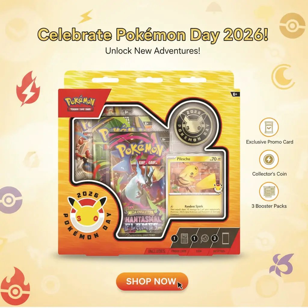 2026 Pokémon Day Pikachu Collection (30th Anniversary) by Pokemon