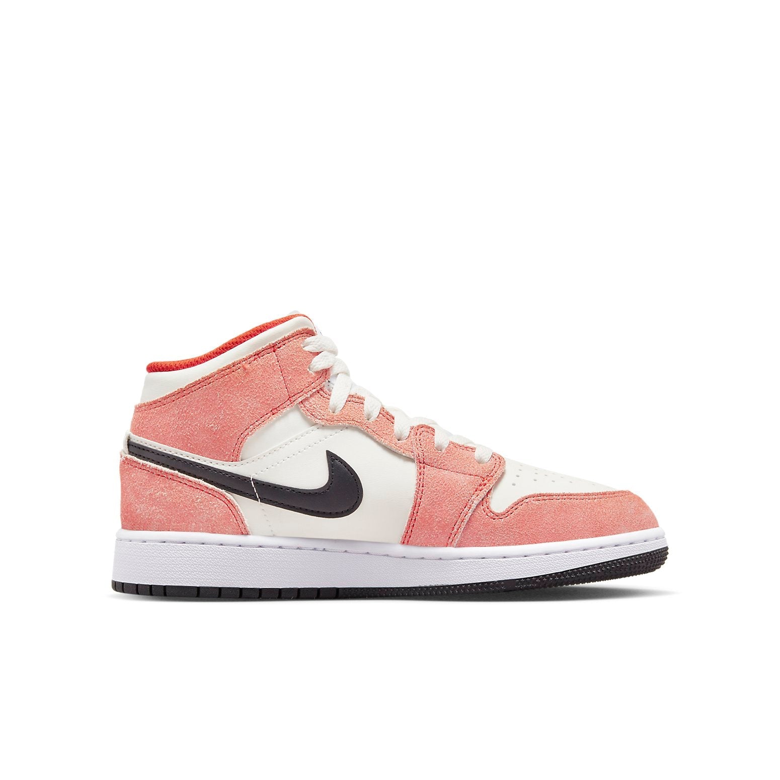 Jordan 1 Mid SE Orange Suede (GS)