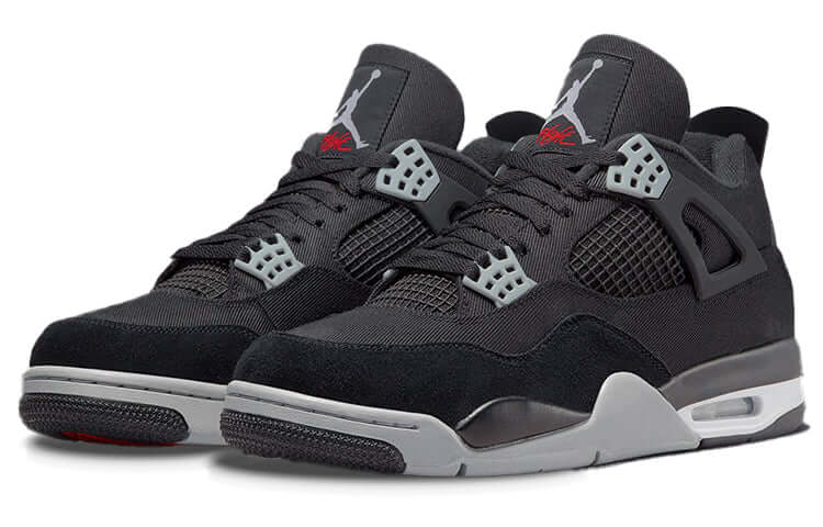 Jordan 4 Retro SE Black Canvas