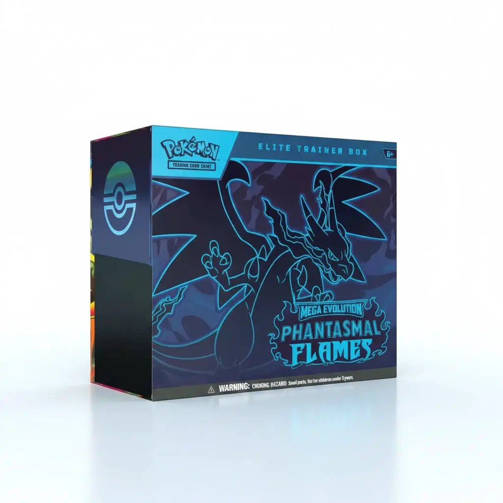 Pokemon Phantasmal Flames Elite Trainer Box 2025 Pokémon Mega Evolution by Pokemon