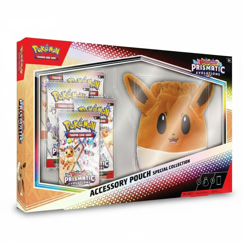 Pokemon Prismatic Evolutions Accessory Pouch Special Collection Pokémon Scarlet & Violet by Pokemon