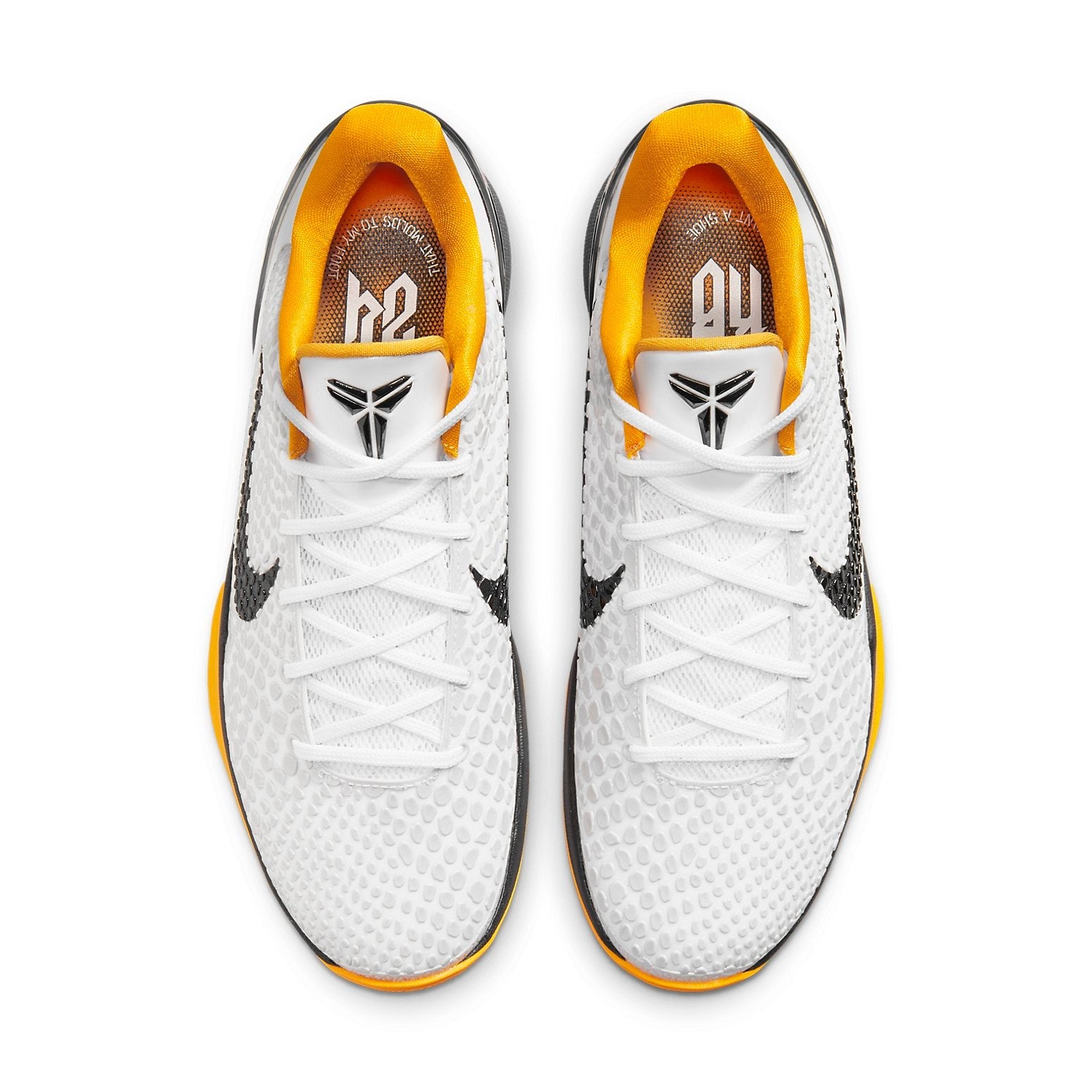 Kobe 6 Protro Playoff Pack White Del Sol