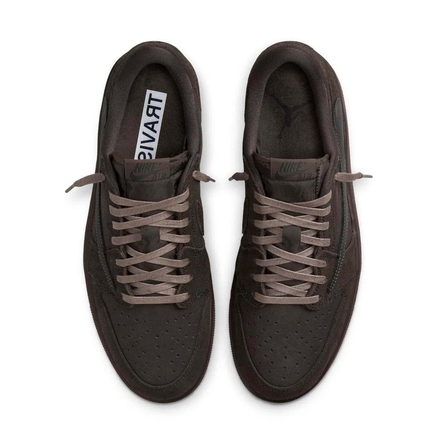 Jordan 1 Retro Low OG SP Travis Scott Velvet Brown by Jordan