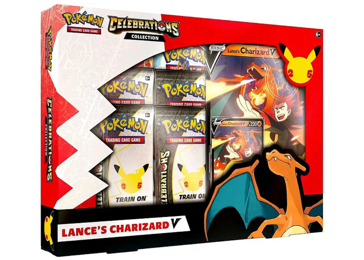 Pokémon TCG 25th Anniversary Celebrations V Box Lances Charizard V by Pokemon