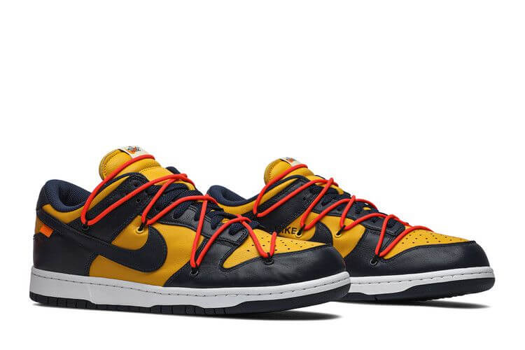 Nike Dunk Low Off-White University Gold