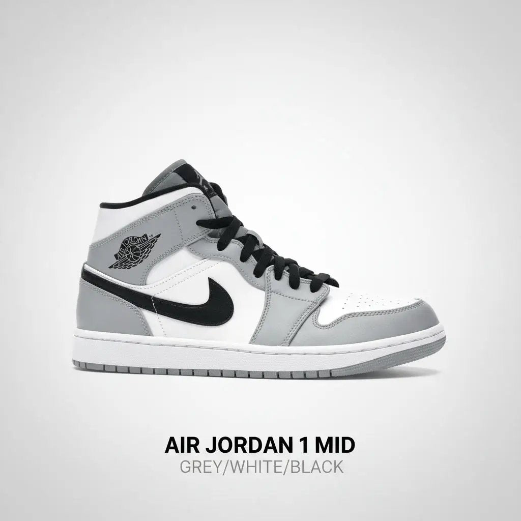 Jordan 1 Mid Light Smoke Grey by Jordan