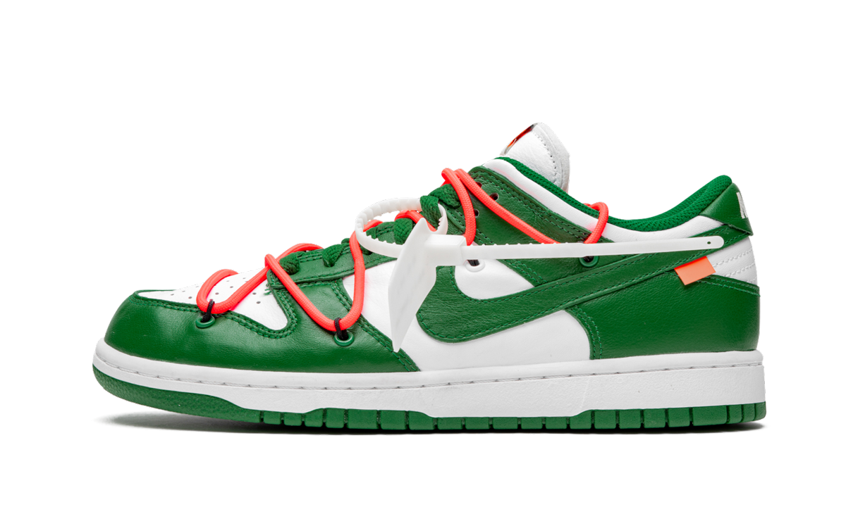 Nike Dunk Low Off-White Pine Green by Nike