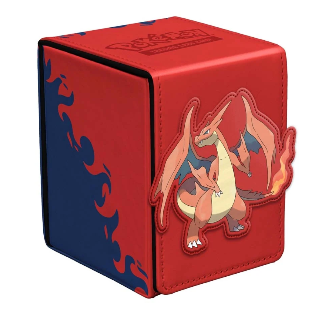 Ultra Pro Pokemon Alcove Flip Mega Charizard Y Deck Box - UP16741 by pokemon