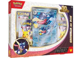 2026 Pokémon Mega Evolution 30th Celebration Greninja ex Box by Pokemon