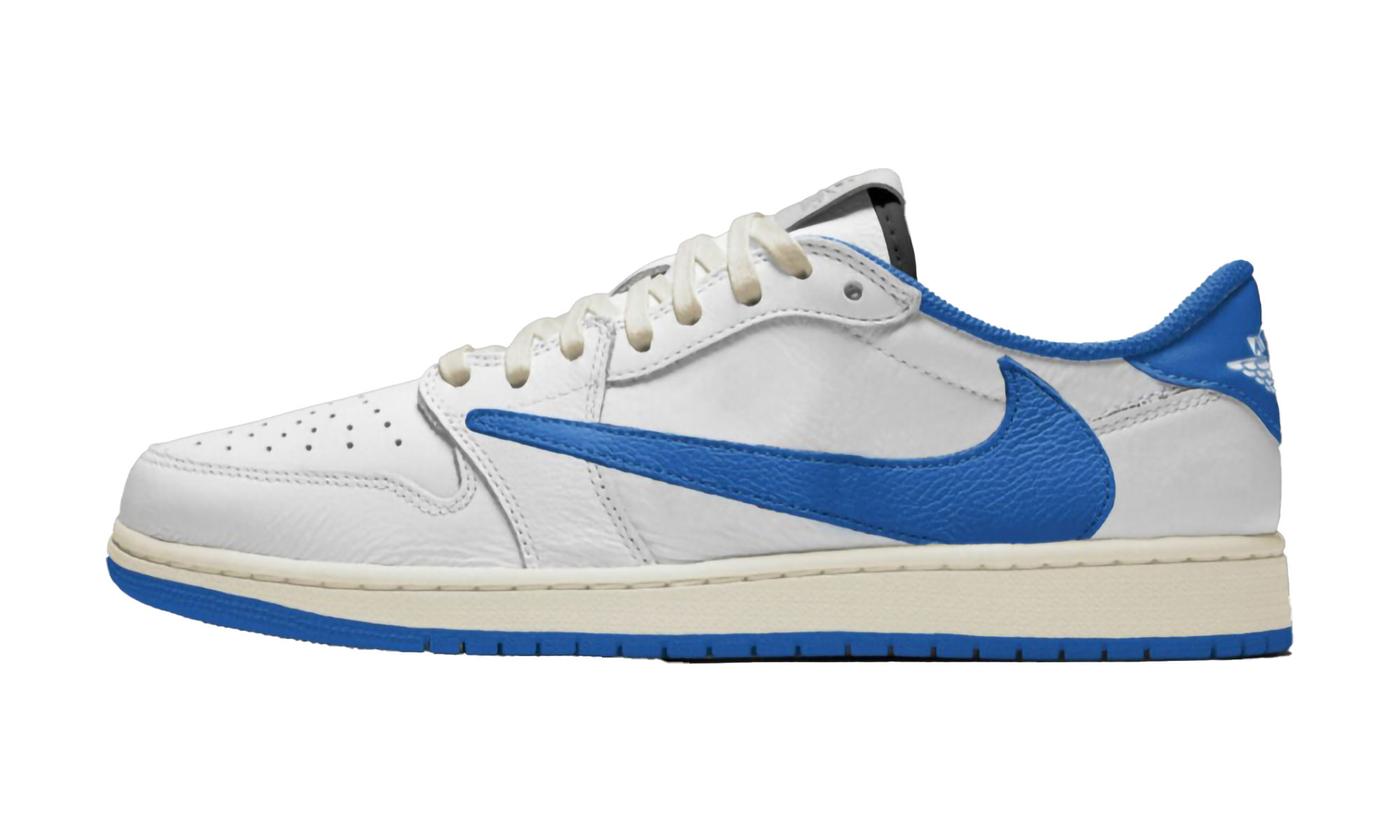 Jordan 1 Retro Low OG SP Fragment x Travis Scott Sail Military Blue