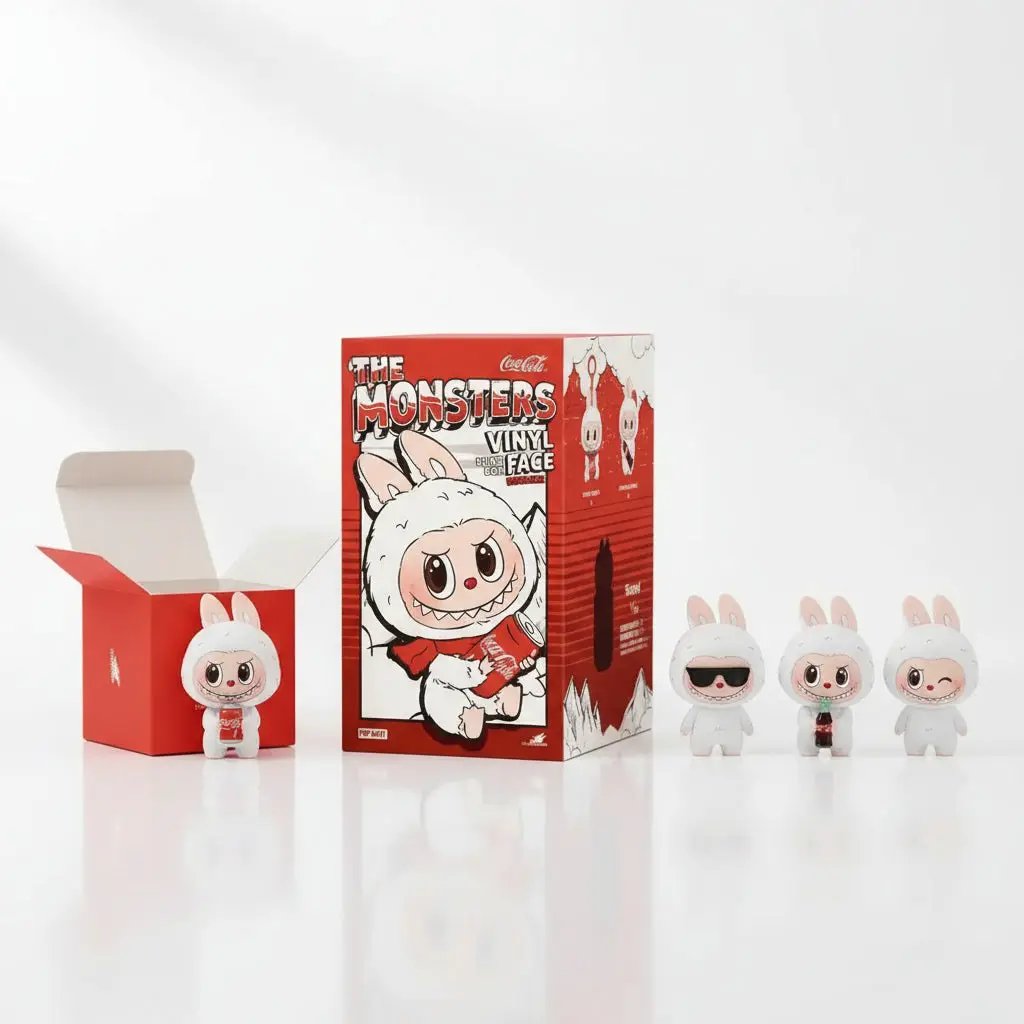 Pop Mart Labubu The Monsters Coca Cola Series Vinyl Face Single Blind Box by Pop Mart