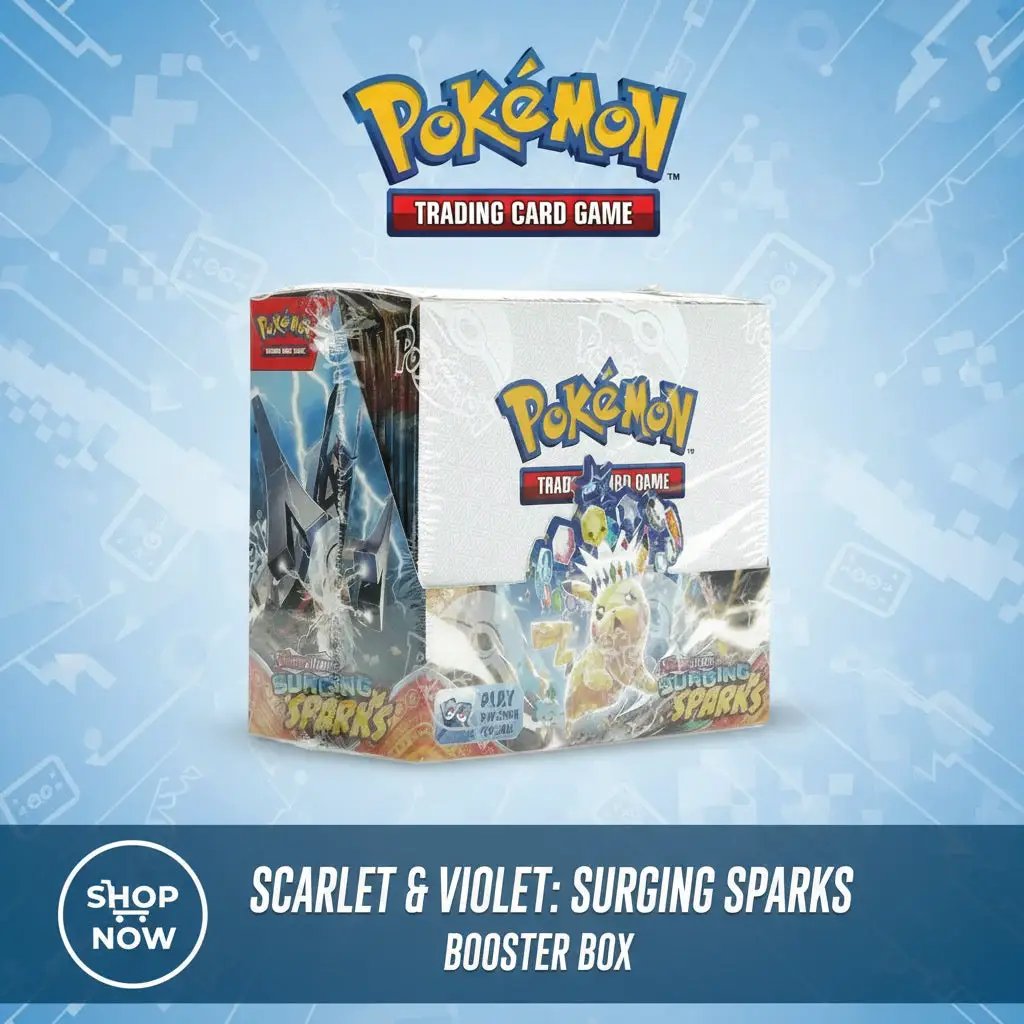 Pokemon Surging Sparks Booster Display Box Pokémon Scarlet & Violet by Pokemon