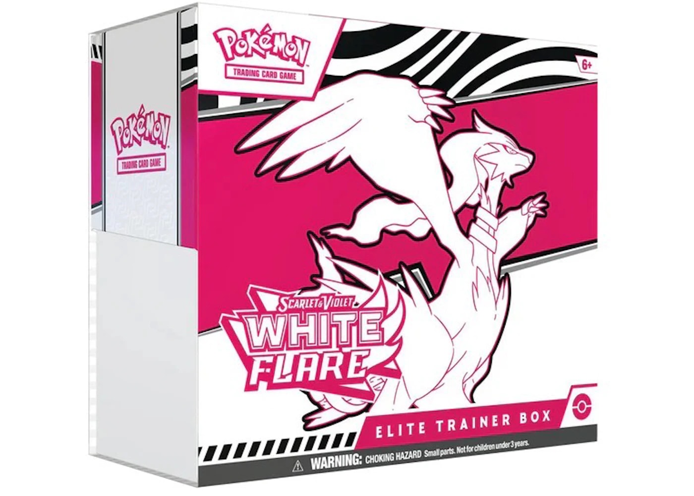 Pokemon White Flare Elite Trainer Box 2025 Pokémon Scarlet & Violet