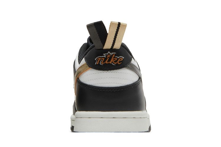 Nike Dunk Low Black White Metallic (GS)