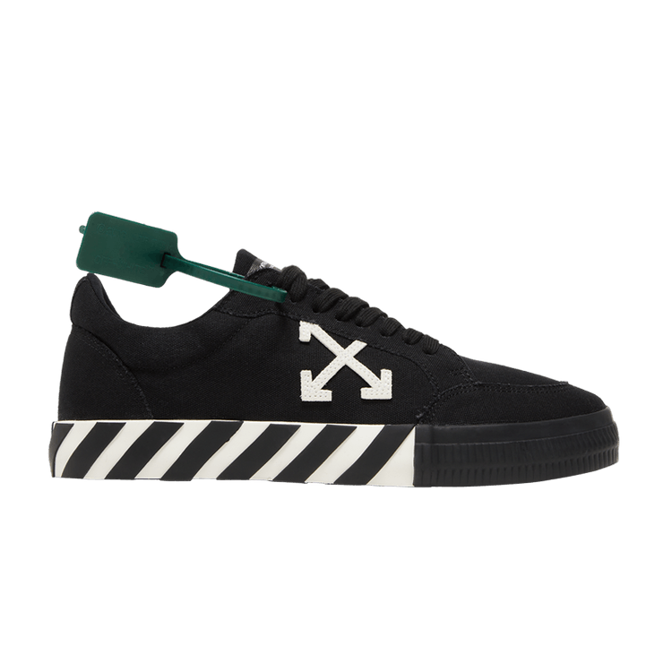 OFF-WHITE Vulc Low Canvas Black White by OFF-WHITE