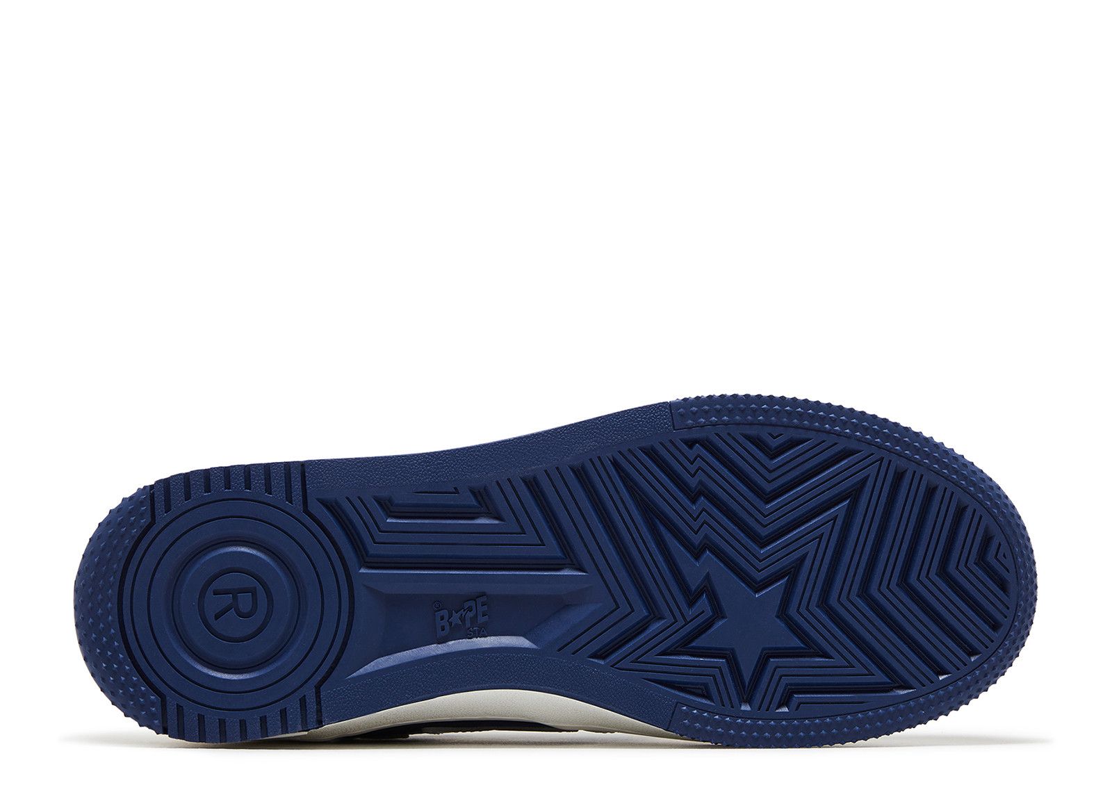 A Bathing Ape BAPE STA Low Sneaker White Navy Colorway Limited Edition Authentic Streetwear Shoes for Men and Women - BigBoiSneakers