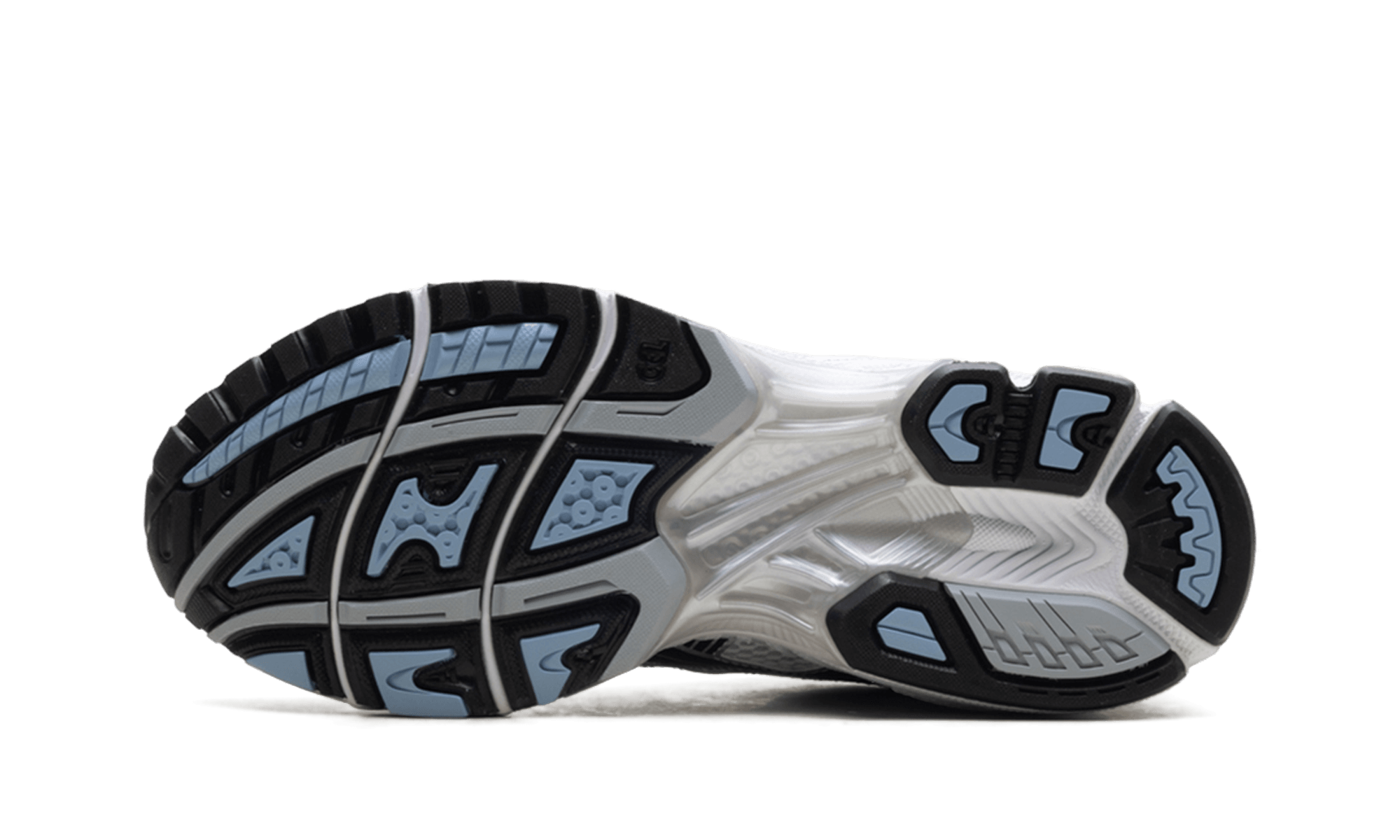 ASICS Gel Kayano 14 JJJJound White Blue Running Shoes For Daily Training And Long Runs - BigBoiSneakers