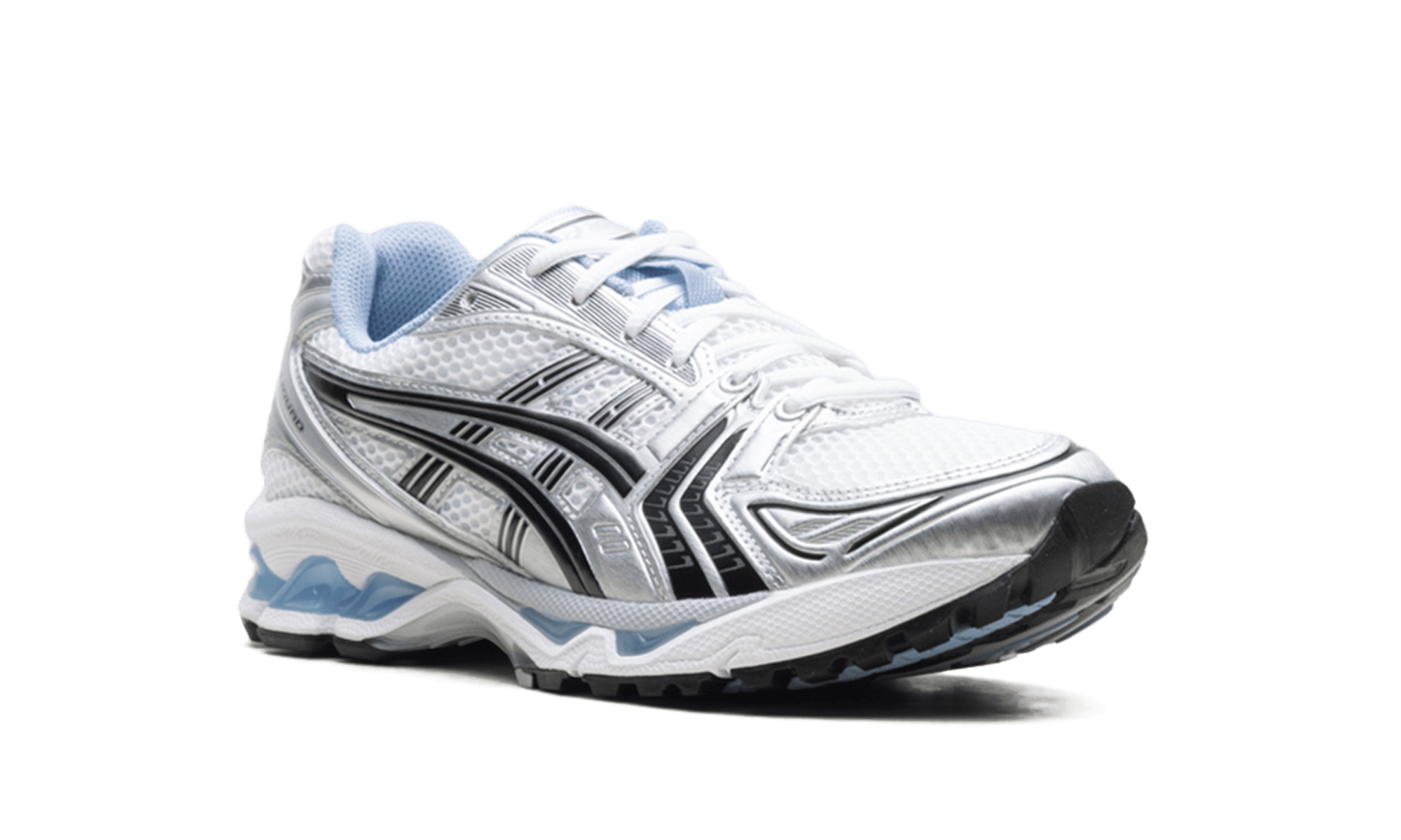 ASICS Gel Kayano 14 JJJJound White Blue Running Shoes For Daily Training And Long Runs - BigBoiSneakers
