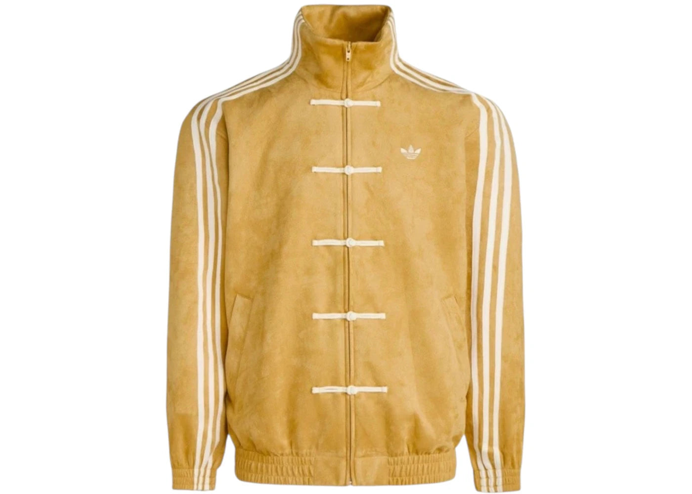 Adidas CTT Chinese Track Top 3.1 Unisex Jacket Asian Sizing Oat Performance Athletic Outerwear - BigBoiSneakers