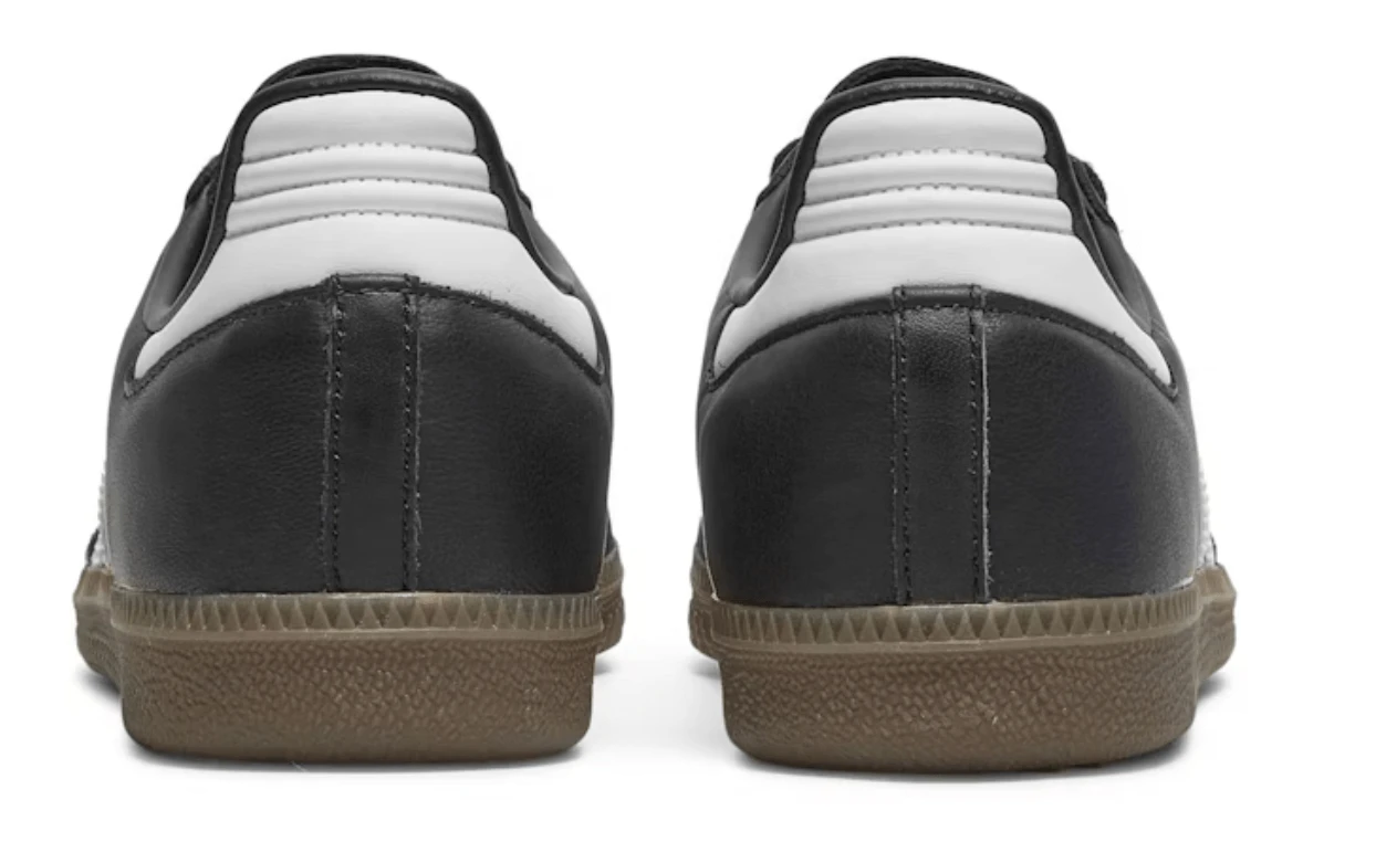 Adidas Samba OG Black White Gum Sneaker Brand New Authentic Next Day Express Shipping Sizes Available Via Size Chart - BigBoiSneakers