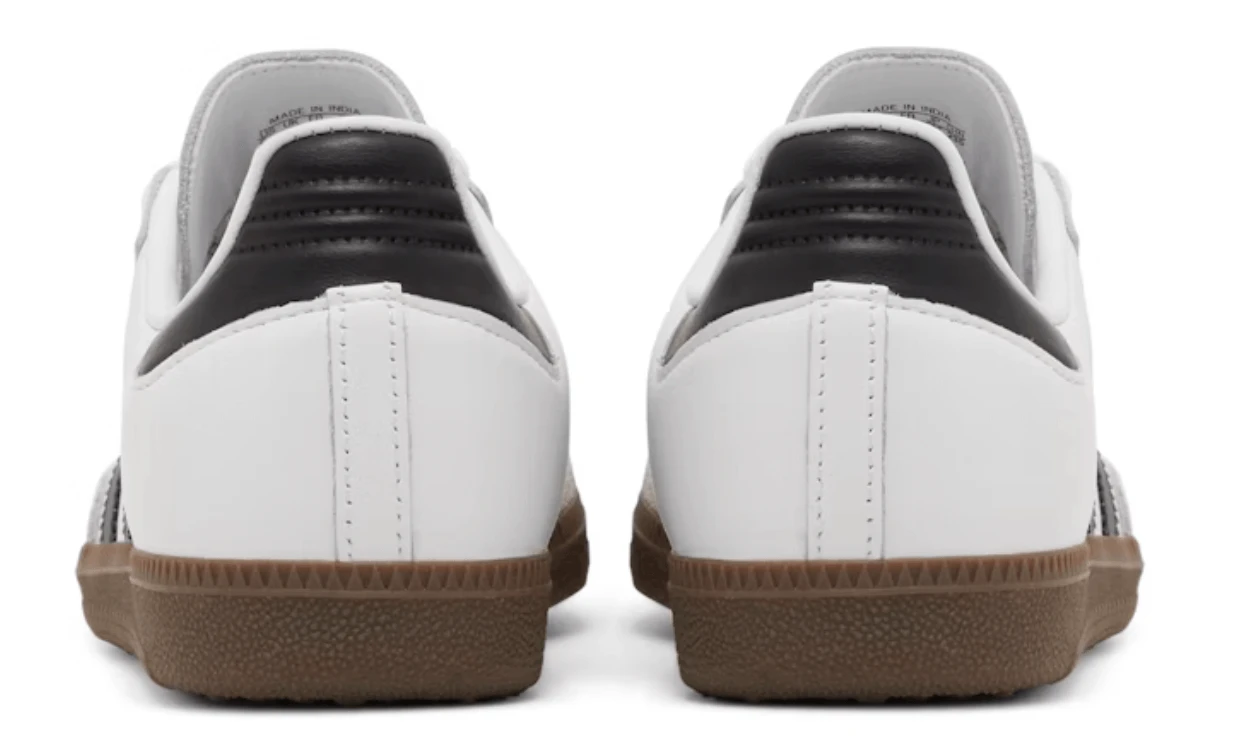 Adidas Samba OG Cloud White Core Black Sneakers Authentic Classic Football Heritage Style - BigBoiSneakers