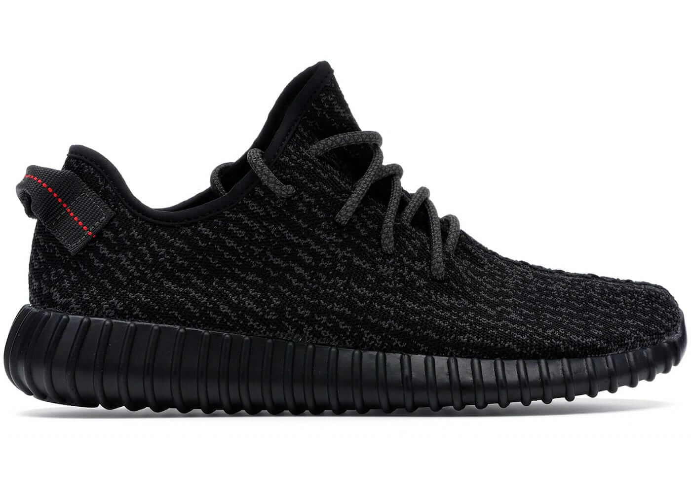 Adidas Yeezy Boost 350 Pirate Black 2023 Primeknit Sneakers With Full Length Boost Midsole - BigBoiSneakers