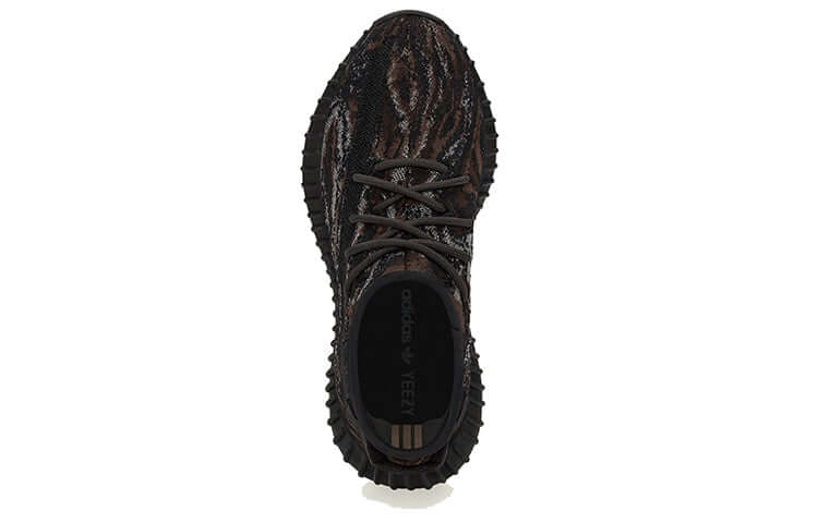 Adidas Yeezy Boost 350 V2 MX Rock Primeknit Sneakers With Dark Marbled Pattern and Boost Sole - BigBoiSneakers
