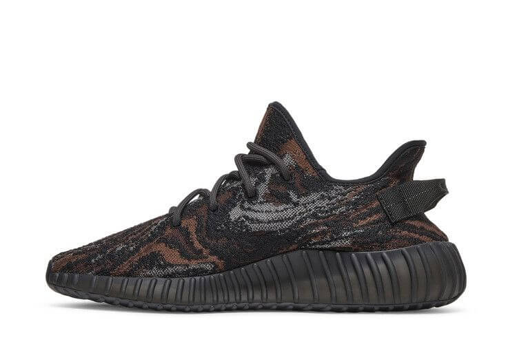 Adidas Yeezy Boost 350 V2 MX Rock Primeknit Sneakers With Dark Marbled Pattern and Boost Sole - BigBoiSneakers