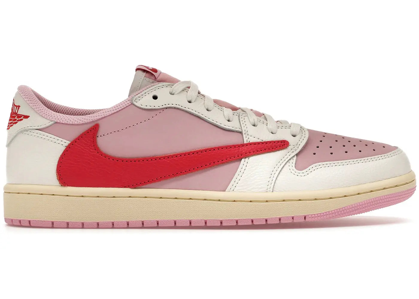 Jordan 1 Retro Low OG SP Travis Scott Sail Tropical Pink by Jordan