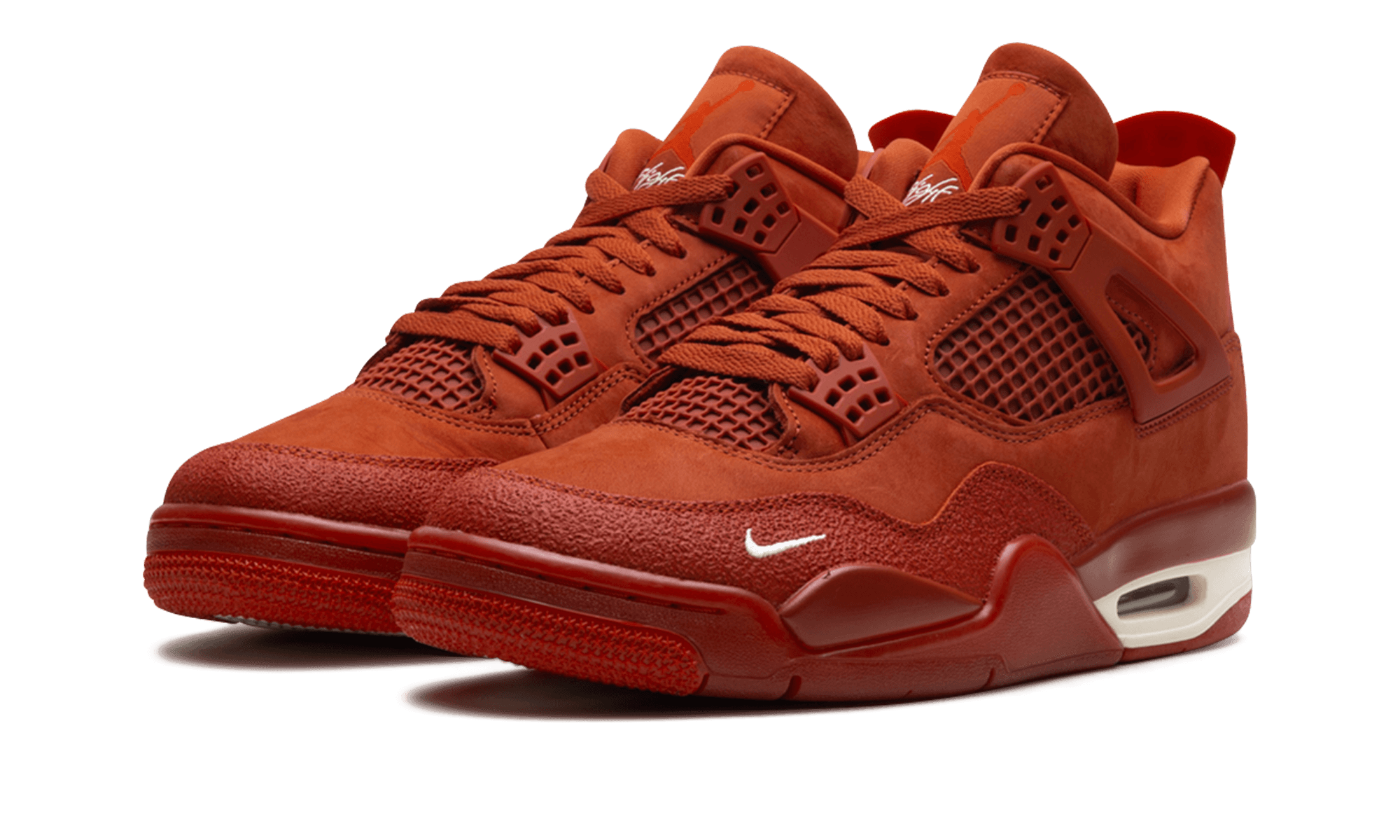 Air Jordan 4 Retro OG SP Nigel Sylvester Brick by Brick Sneaker Release Inspired by NYC Red Brick Streets - BigBoiSneakers