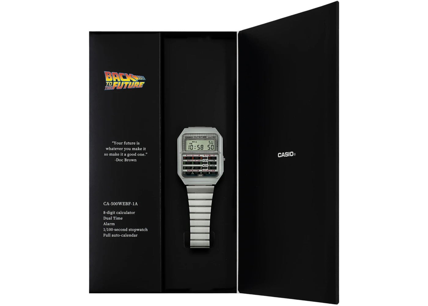 Casio Back To The Future Vintage CA-500WEBF-1A - BigBoiSneakers