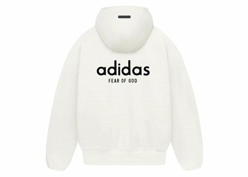 Fear of God Athletics Heavy Fleece Hoodie Cream White Premium Streetwear Sweatshirt for Everyday Comfort - BigBoiSneakers